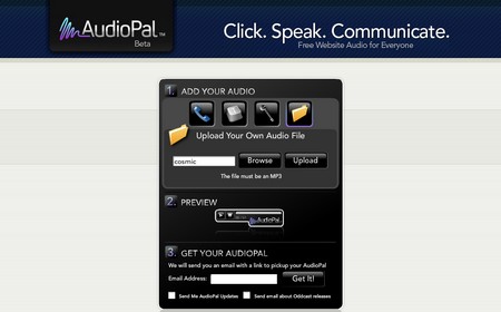Audiopal - Free Online Voice Recorder