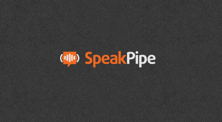 SpeakPipe - Free Online Voice Recorder