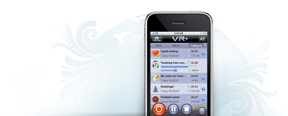 VR+ Voice Recorder - Free Online Voice Recorder