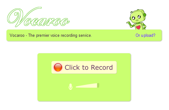 vocaroo - Free Online Voice Recorder