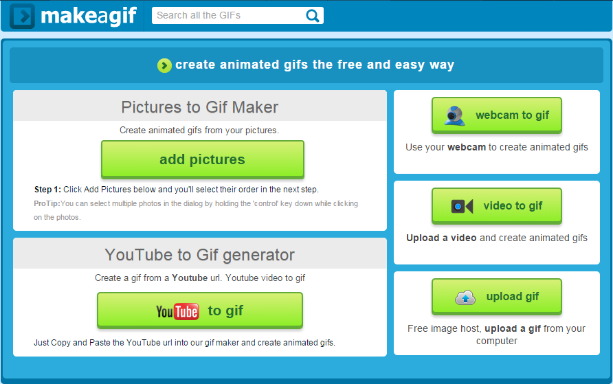 Make A Gif-Best Tools to Create Animated GIF Online for Free