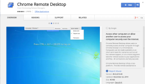 Chrome Remote Desktop-Top 10 Software to Share Desktop Screen Remotely