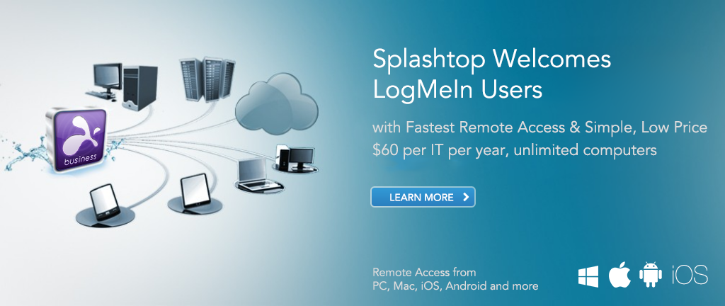 Splashtop-Top 10 Software to Share Desktop Screen Remotely