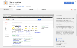 ChromeVox-Best Chrome Extensions for Developers