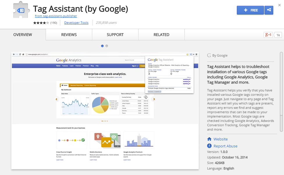 Tag Assistant by Google-Best Chrome Extensions for Developers