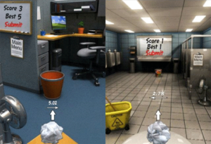 Paper Toss-List of Stress Free Games that One Should Play