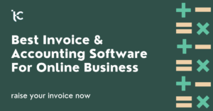 Best Invoice & Accounting Software For Online Business